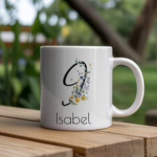 Ruhestandsgeschenk Arbeitgeber Monogramm Aquarell  Jumbo-Tasse