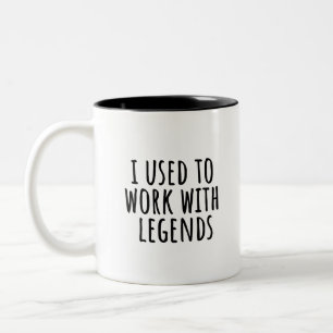 Ruhestandsgeschenk Chef, Personalisiertes Abschied Zweifarbige Tasse