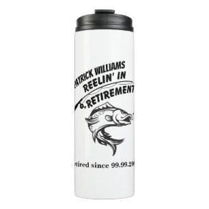 Ruhestandsgeschenke für Ruhestandsfischerei Thermosbecher