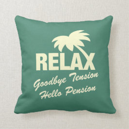 Ruhestandskissenauf wiedersehen Spannungshallo Kissen