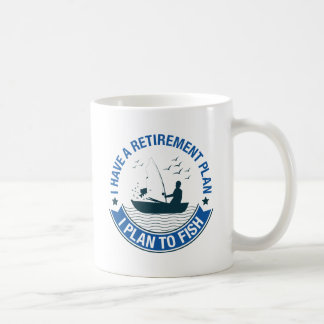 Ruhestandsplan Fischerei Kaffeetasse