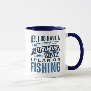 Ruhestandsplan Fischerei Tasse