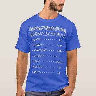 Ruhestandsregelung für Lkw-Fahrer2461 T-Shirt