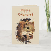 Ruhestandszeit, Eichhörnchen, Nüsse