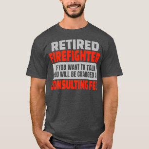 Ruhestätte Feuerwehrmann Funny Retirement Party S T-Shirt