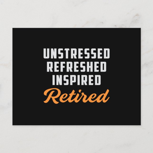 Ruhestätte Großvater Ruhestätte Funny Gift Postkarte (Vorderseite)