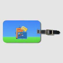 Ruhestätte, verpackt und bereit zum Gehen