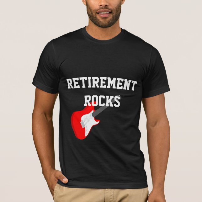 Ruhestätten, Rote Gitarre T-Shirt (Vorderseite)
