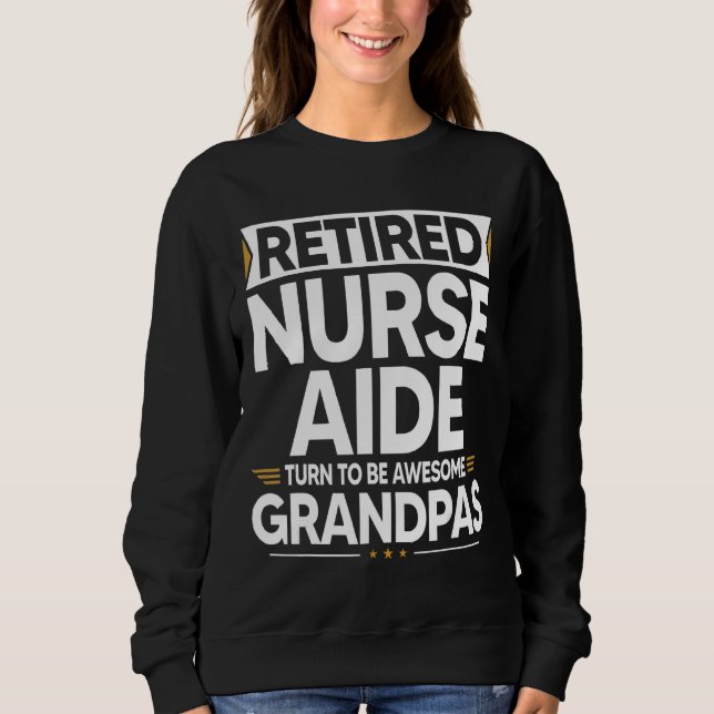 Ruhestufe wird zu Phantastischen Grandpas Sweatshirt (Vorderseite)