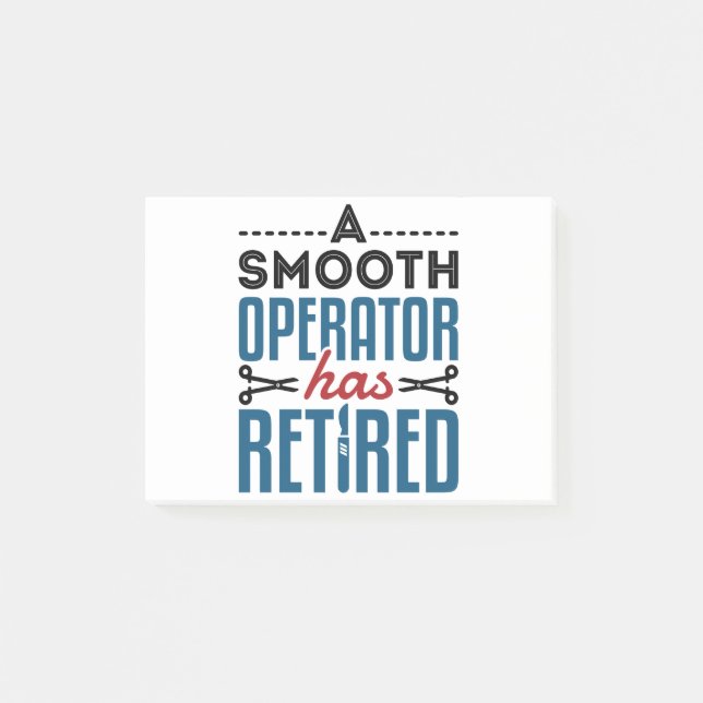 Ruhesuchende Chirurgin Ein leiser Bediener hat sic Post-it Klebezettel (Vorderseite)