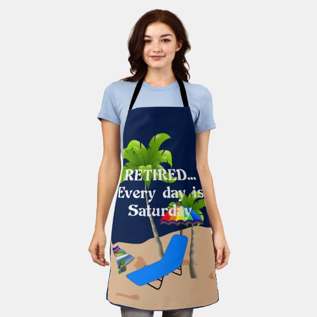 Ruhet... Jeder Tag ist Samstag. Schürze (Getragen)