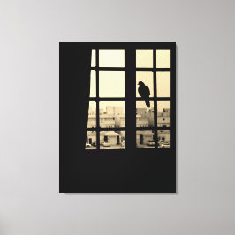 Ruhetaube Leinwanddruck