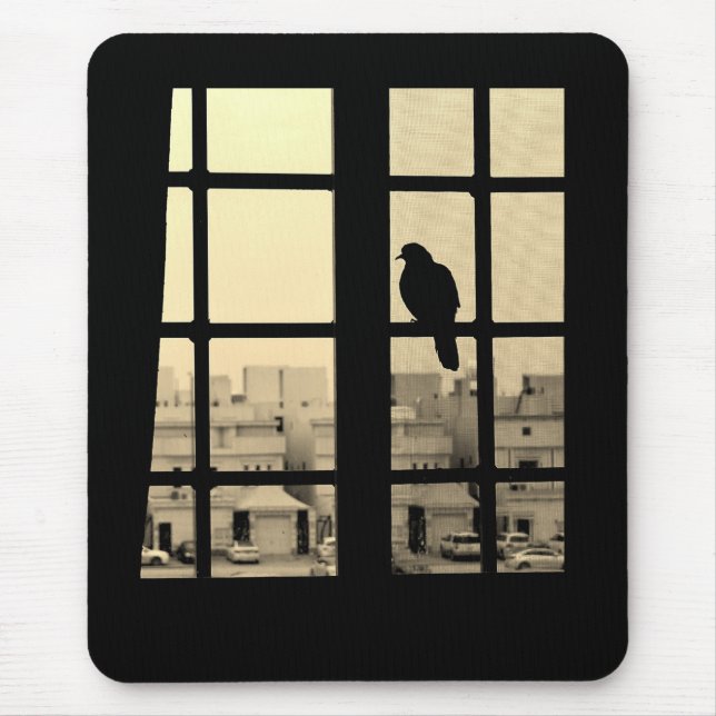 Ruhetaube Mousepad (Vorne)