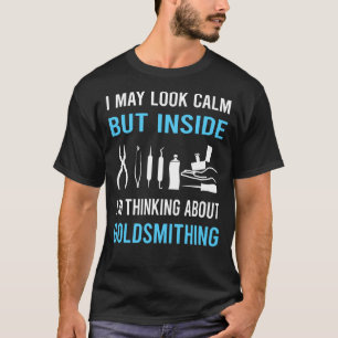 Ruhig aussehende Goldschmiedearbeit Goldschmied T-Shirt