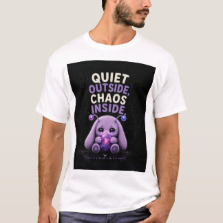 Ruhig Außen, Chaos Innen T-Shirt