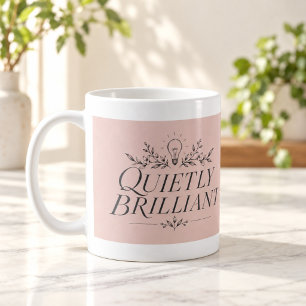 Ruhig Brillante Elegante Kursiv Tasse