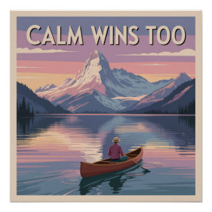 Ruhig gewinnt auch poster