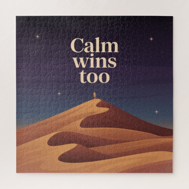 Ruhig gewinnt auch puzzle (Vertikal)