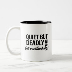 Ruhig Grübel-Tassen - 11oz Zwei-Ton-Vergnügen Zweifarbige Tasse