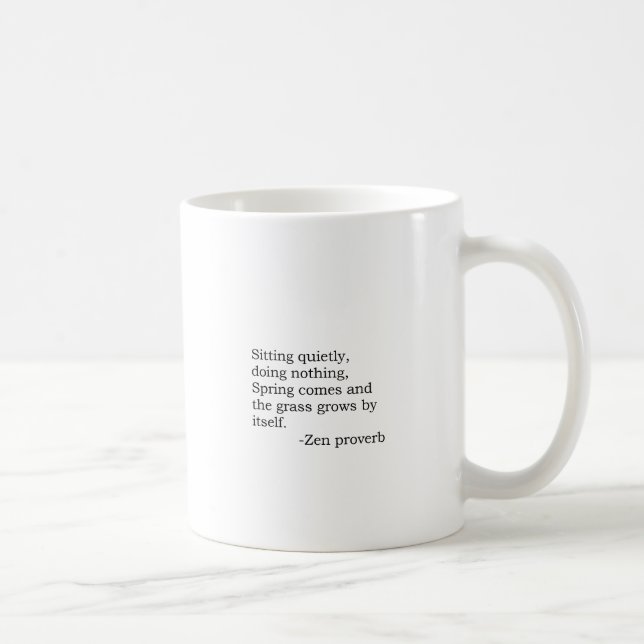 Ruhig sitzen kaffeetasse (Rechts)