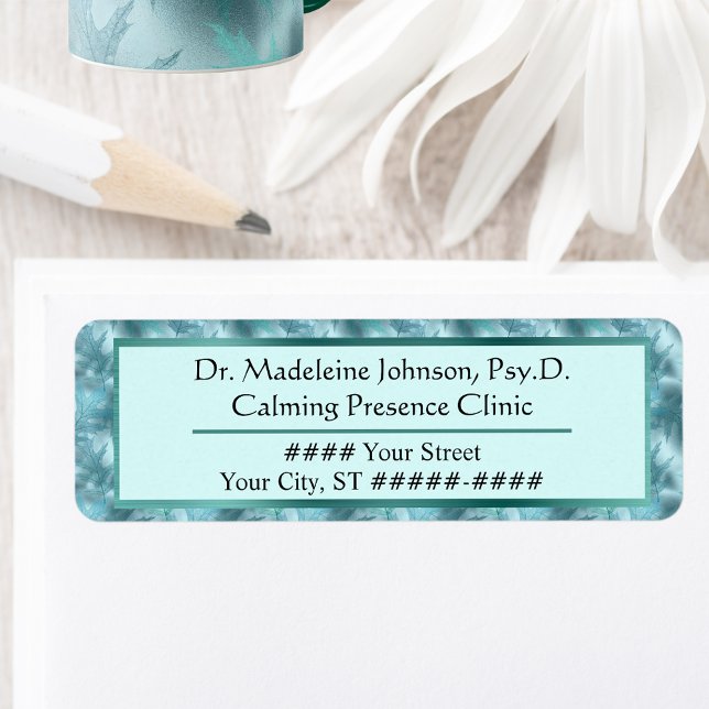 Ruhige Aquamarine Schuppenflechte Psychotherapie o (Von Creator hochgeladen)