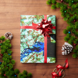 Ruhige blaue Textur Geschenkpapier, Glatte Textur Geschenkpapier