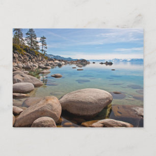 Ruhige Bucht am Lake Tahoe's East Shore.. Postkarte