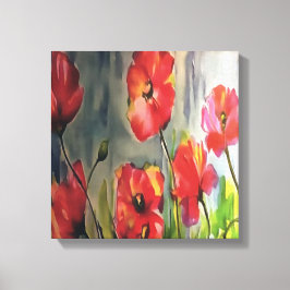 Ruhige Buds, die in der Wind-Malerei blasen Leinwanddruck