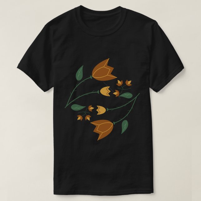 ruhige Farben T-Shirt (Design vorne)