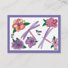 Ruhige Garden Business Cards Visitenkarte