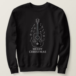 Ruhige Gitarren-Weihnachtsharmonie Sweatshirt