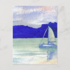 Ruhige Grille beim SegelnDiane Art Postkarte