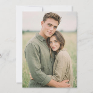 Ruhige Grüne Natur Foto Einladung