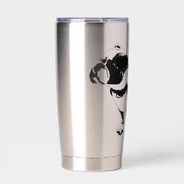 Ruhige Haltung Thermobecher