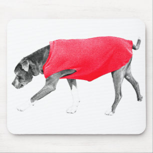 Ruhige Hände, warmes Herz Mousepad