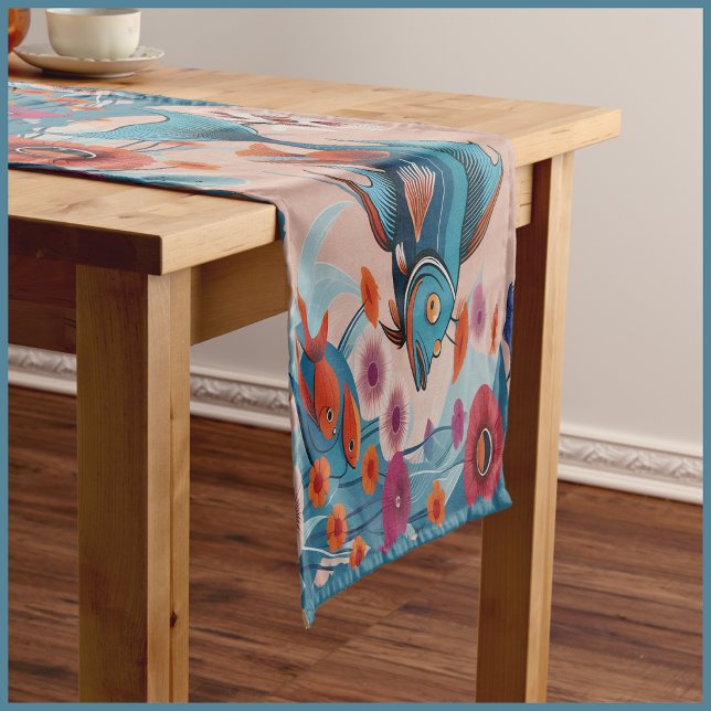 Ruhige Heiterkeit Kurzer Tischläufer (Tranquillitas Short Table Runner
)