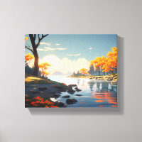 Ruhige Herbstlandschaft