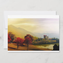 Ruhige Herbstlandschaft mit Serensee
