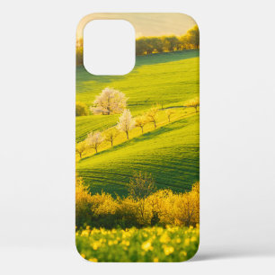 Ruhige ländliche Landschaft in Sonnenstrahlen. Sch Case-Mate iPhone Hülle