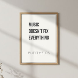 Ruhige Motivationsmusiktherapie Poster
