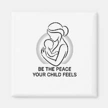 Ruhige Mutter-und-Baby-Minimalist-Mantra