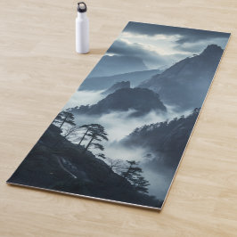 Ruhige Nebelberge Yoga Mat  Yogamatte