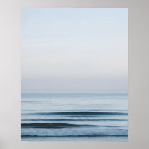 Ruhige Ozeanhorizont-Minimal-Wandkunst