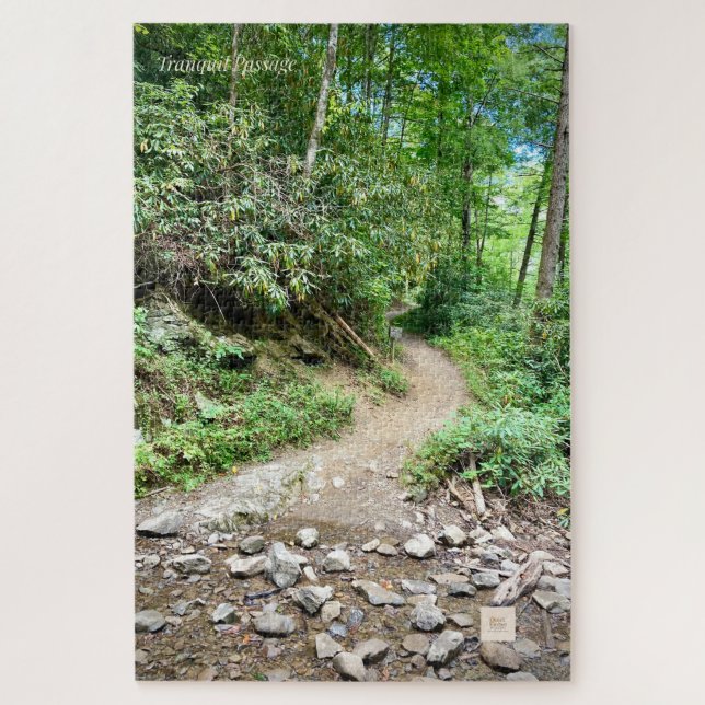 Ruhige Passage - ruhige Rätsel Puzzle (Vertikal)