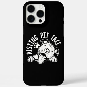 Ruhige Pit Face Funny Dog Pitbull Meme iPhone 16 Pro Max Hülle