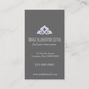 Ruhige Salon-Verabredungs-Visitenkarte Terminkarte