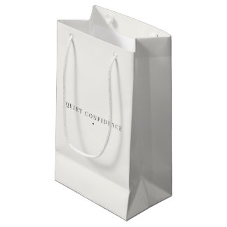 Ruhige Selbstsicherheit Minimalistische Geschenkta Kleine Geschenktüte