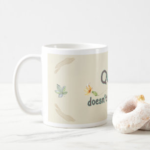 Ruhige Tasse der klassischen Keramik Gemein nicht