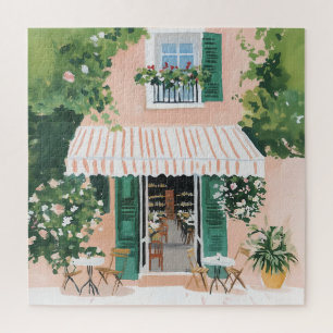 Ruhige Terrasse in Rom Puzzle