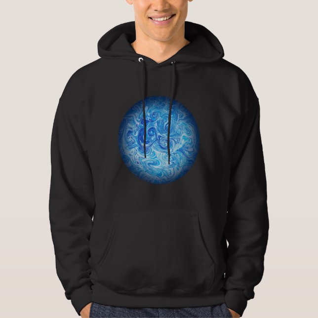 Ruhige Tide Ästhetik Hoodie (Vorderseite)